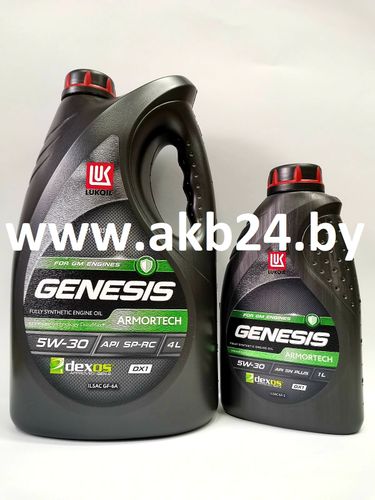 Масло моторное lukoil genesis armortech dx1